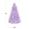 Best Choice Products Artificial Christmas Tree, Premium Unlit Pine Design, Dense Branches w/Easy Assembly - Lavender